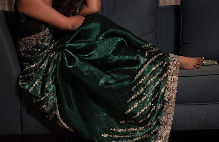party wear saree