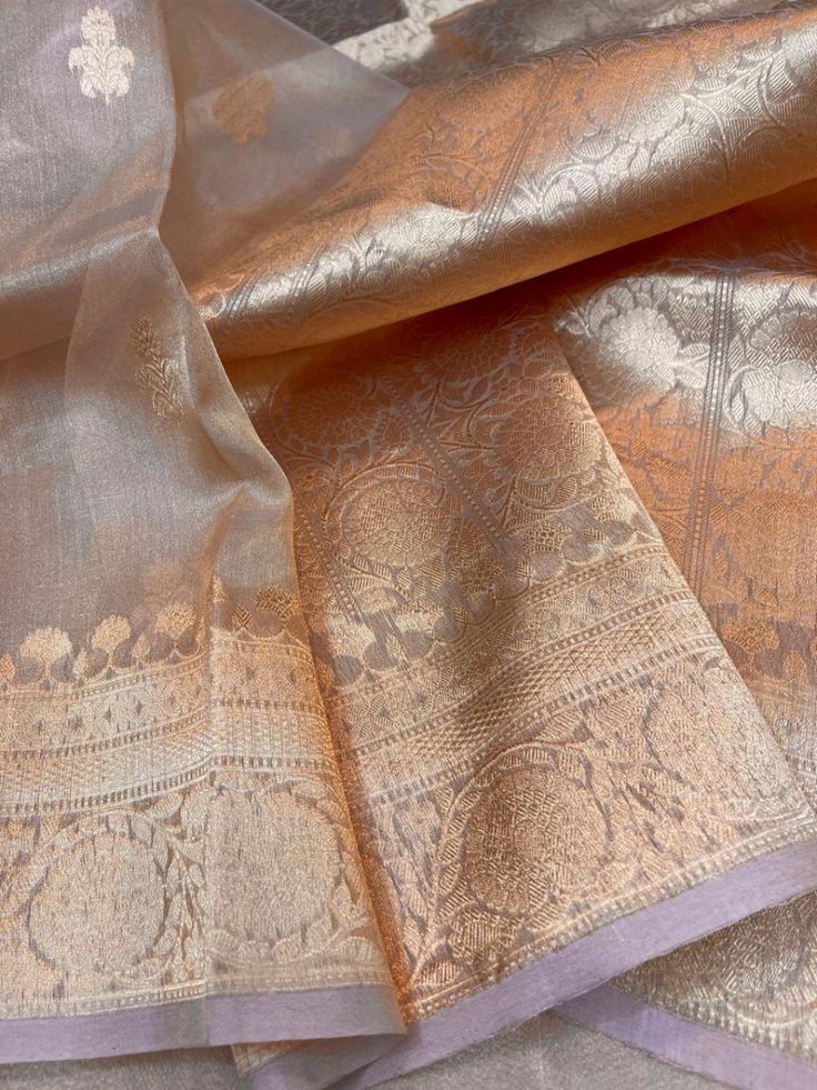 tissue silk saree